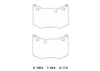 Winmax W3 Circuit Rear Brake Pad Set WMP1425-W3