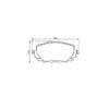 Winmax W5 Race Front Brake Pad Set WMP1449-W5