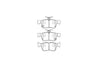 Winmax W1 Sport Rear Brake Pad Set WMP1557-W1