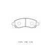 Winmax W3 Circuit Front Brake Pad Set WMP226-W3