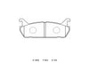 Winmax W3 Circuit Rear Brake Pad Set WMP234-W3