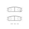 Winmax W1 Sport Rear Brake Pad Set WMP237-W1