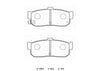 Winmax W3 Circuit Rear Brake Pad Set WMP255-W3