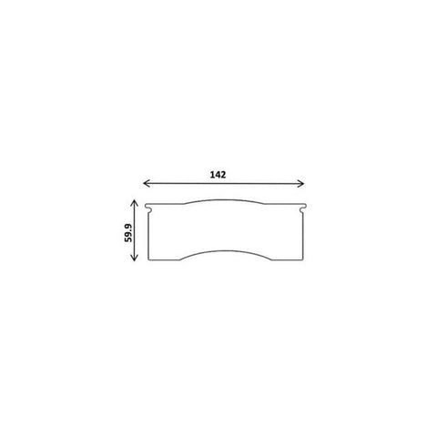 Circo M119 Race Front Brake Pad Set MB1384S-M119