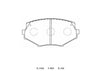 Winmax W5 Race Front Brake Pad Set WMP317-W5
