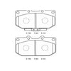 Winmax W7 Race Front Brake Pad Set WMP351-W7