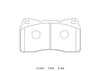 Winmax W5 Race Front Brake Pad Set WMP370-W5