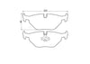Winmax W5 Race Rear Brake Pad Set WMP383-W5