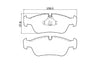 Winmax W5 Race Front Brake Pad Set WMP384-W5
