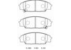 Winmax W3 Circuit Front Brake Pad Set WMP410-W3