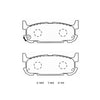 Winmax W5 Race Rear Brake Pad Set WMP572-W5