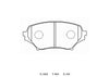 Winmax W5 Race Front Brake Pad Set WMP661-W5