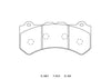 Winmax W2 Sport Front Brake Pad Set WMP690-16-W2