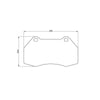 Winmax W3 Circuit Front Brake Pad Set WMP827-W3