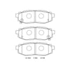 Winmax W5 Race Rear Brake Pad Set WMP849-W5