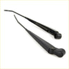Black sleek matte finish wiper arm assembly for Toyota Hilux models RN30 RN40 RN41 LN30 LN40 RN46 back side view