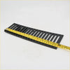 Black plastic cable management tray with rectangular slots for wiper cowl grill on nissan datsun d21 navara king cab