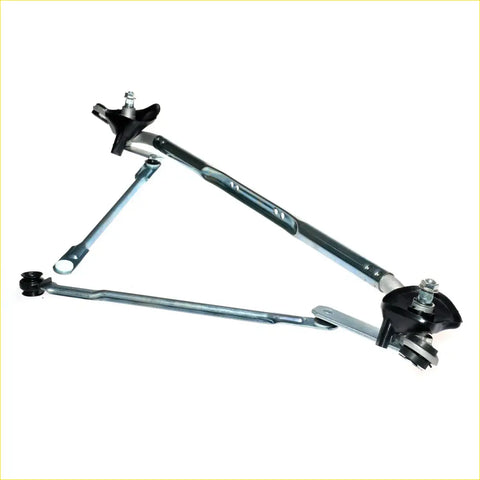 Black and silver metal wiper linkage arm for Toyota Hilux 2004-2015 shown from the back side