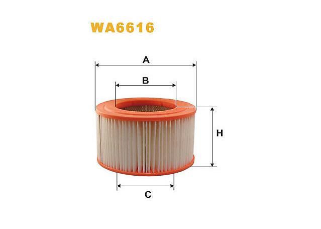 WIX Air Filter WA6616