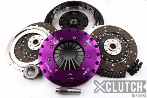 XCLUTCH 9in Twin Solid Organic Clutch Kit (Civic Type-R 17-25) — fits Honda Civic Type (image 2)