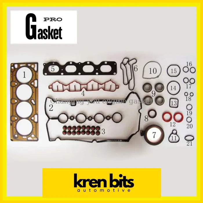 Z18Xer A18Xer For Vauxhall Vectra Or Insignia Engine Gasket Set Metal Automotive Spare Parts