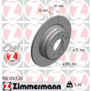 Zimmermann OE Coat Z Brake Rotor Pair 300mm Rear