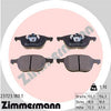 Zimmermann Brake Pad Front Set 23723.180.1