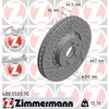 Zimmermann Formula Z Brake Rotor Pair 360mm Front