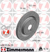 Zimmermann OE Coat Z Brake Rotor Single 320mm Rear