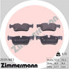 Zimmermann Brake Pad Rear Set 25331.160.1